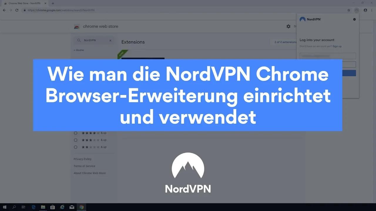 Wie man die NordVPN Chrome Browser-Erweiterung einrichtet und verwendet thumbnail