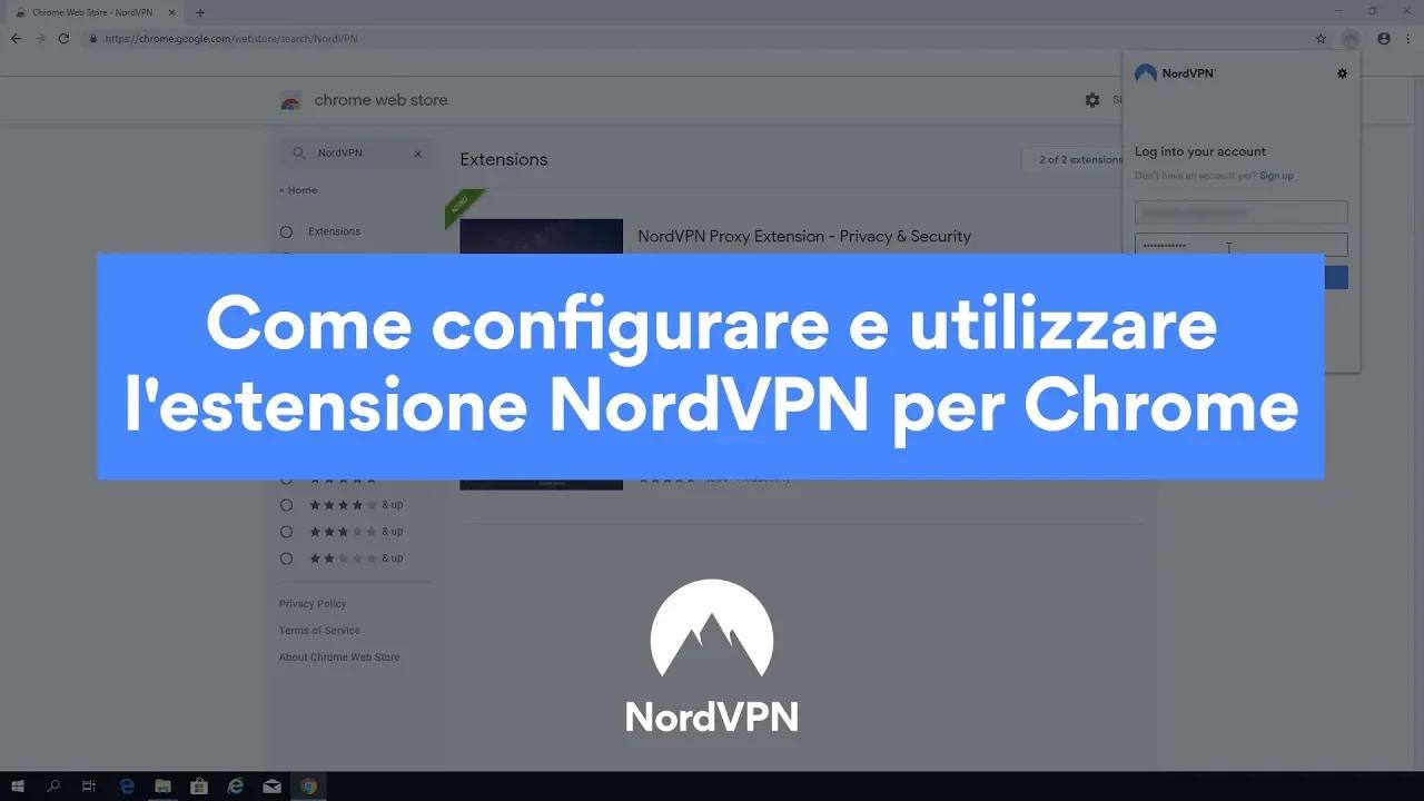 Come configurare e utilizzare l'estensione NordVPN per Chrome thumbnail