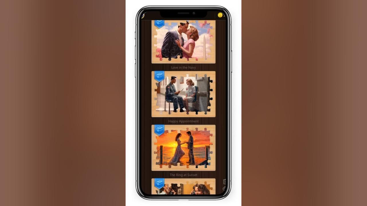 "Love Stories” puzzle pack generated using AI, pictures are based on real ❤️ stories from our users thumbnail