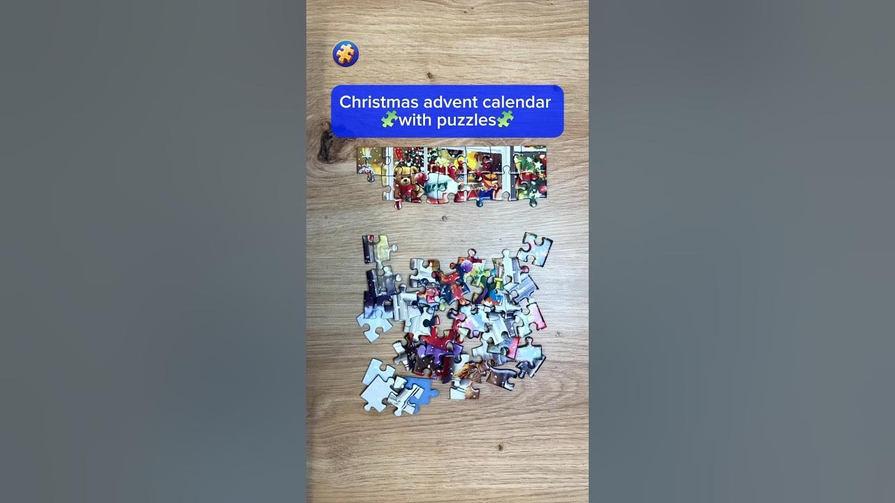 #adventcalendar with #puzzles thumbnail