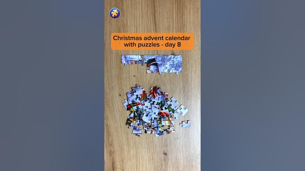 Christmas #adventcalendar with #puzzles  - day 8 #puzzlelovers #puzzlegame #adventcalendar2023 thumbnail