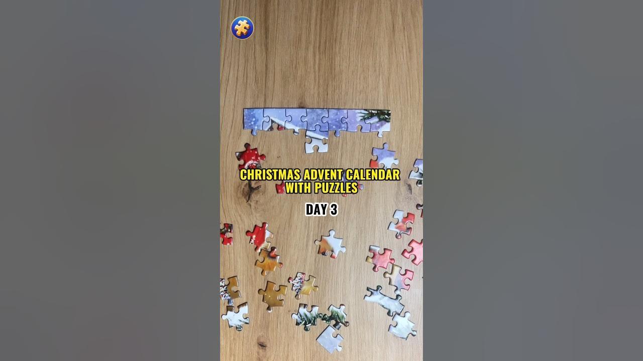 Christmas advent calendar with #puzzles  - day 3 #puzzlelovers #adventcalendar2023 #adventcalendar thumbnail