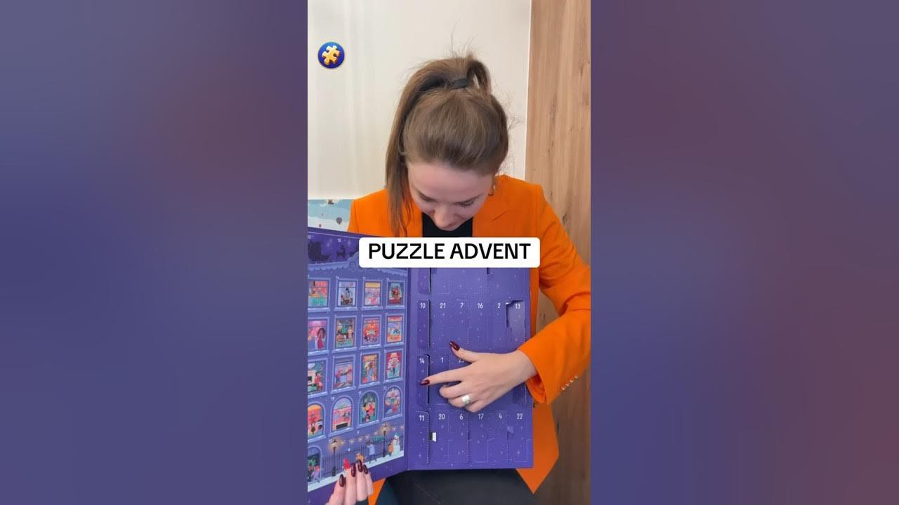 Christmas advent calendar with puzzles🧩⛄️ thumbnail