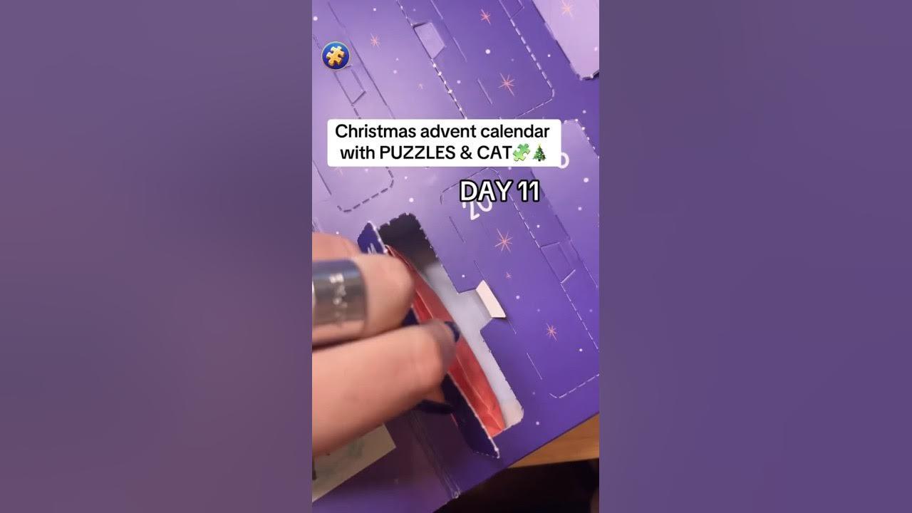 Christmas advent calendar with puzzles #puzzlelovers #puzzlegame #puzzlecommunity #magicjigsawpuzzle thumbnail