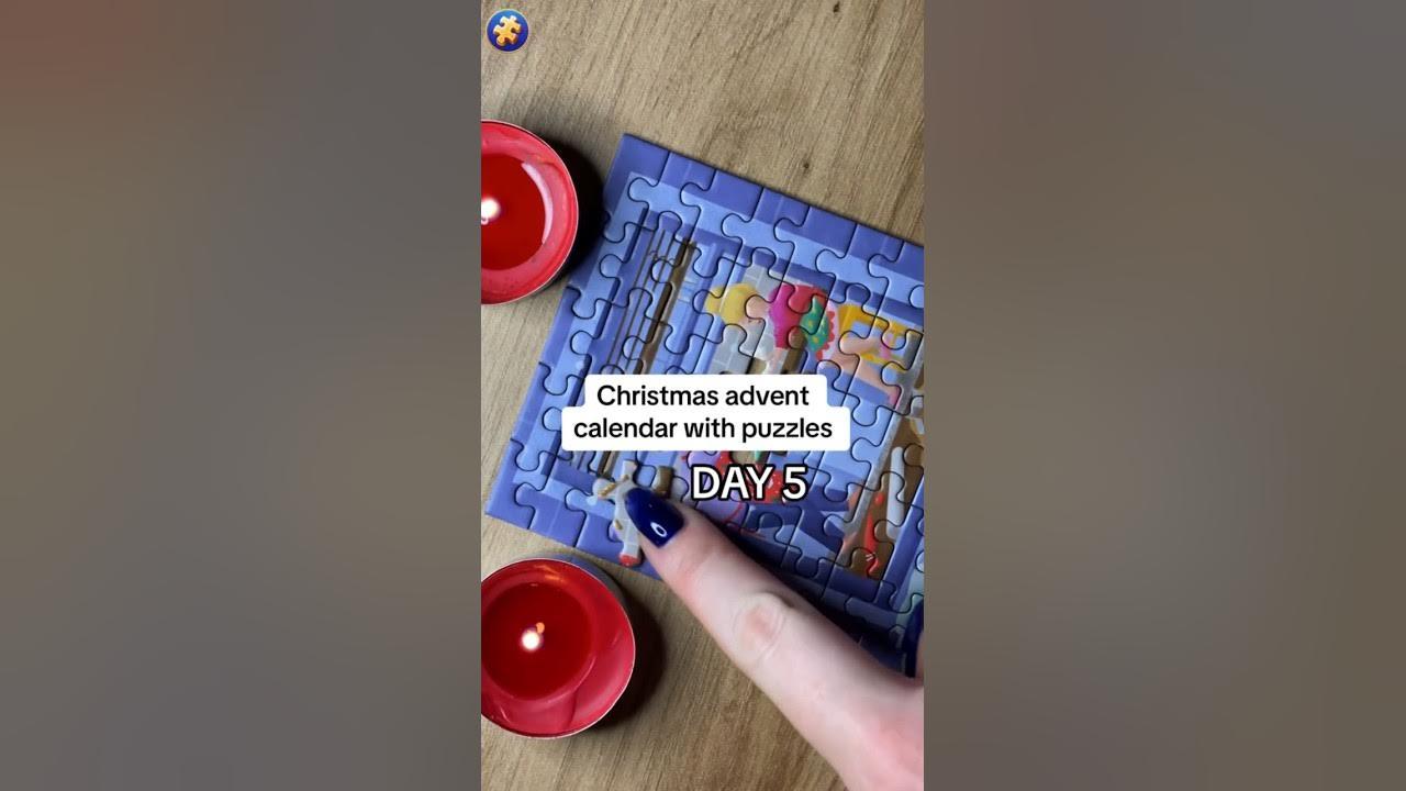 Christmas advent calendar with #puzzles #puzzlelovers #puzzlegame #puzzlecommunity #puzzletime thumbnail