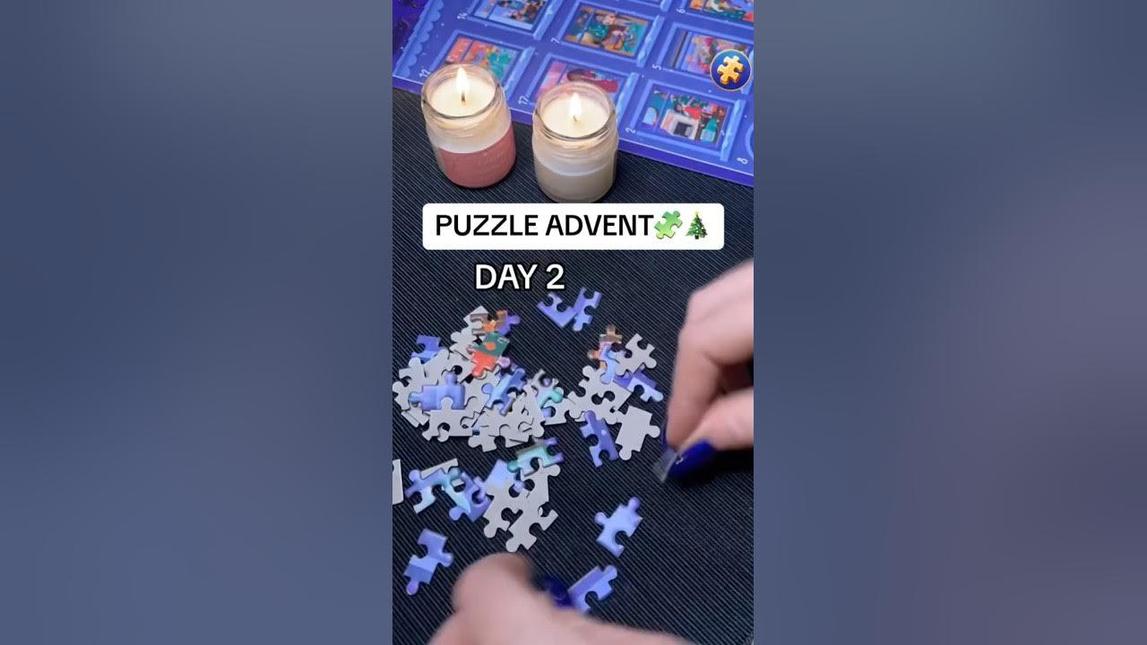 Advent calendar with #puzzles #christmasmood #adventcalendar #adventcalendar2023 thumbnail