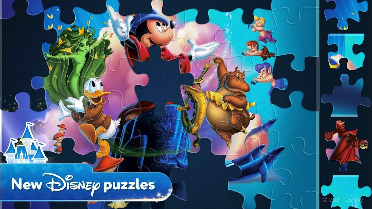 Disney characters in Magic Jigsaw Puzzles! | ZiMAD thumbnail