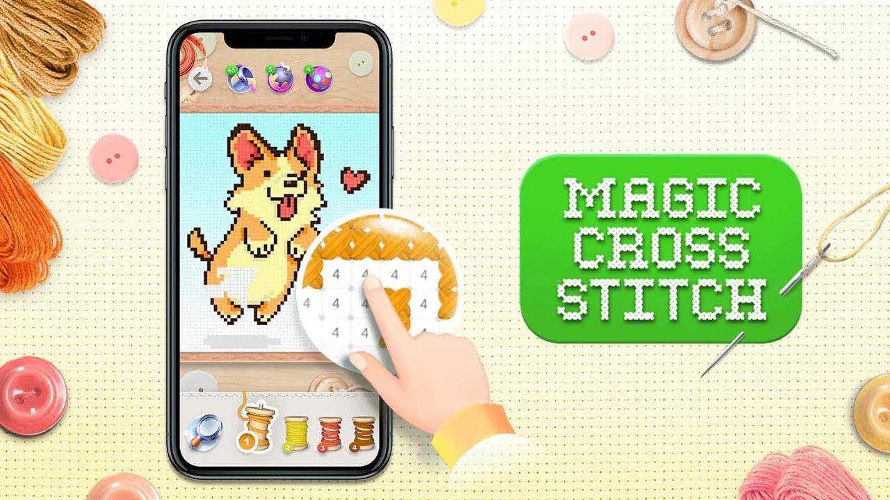 Magic Cross Stitch: Pixel Art | ZiMAD thumbnail