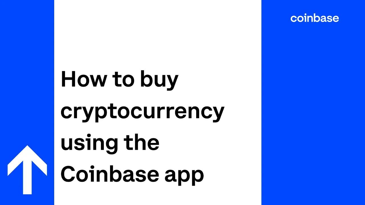 How to buy cryptocurrency using the Coinbase app thumbnail