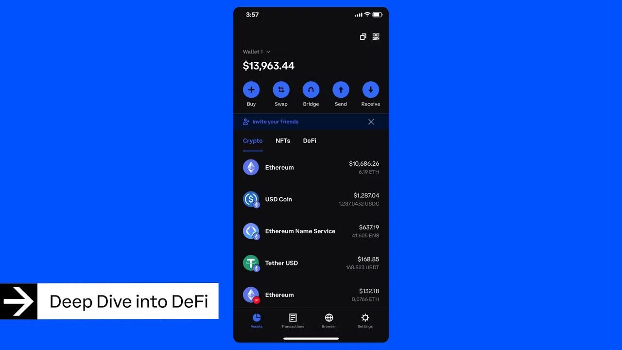 Wallet Walkthrough: Getting Started with Coinbase Wallet’s DeFi Features thumbnail