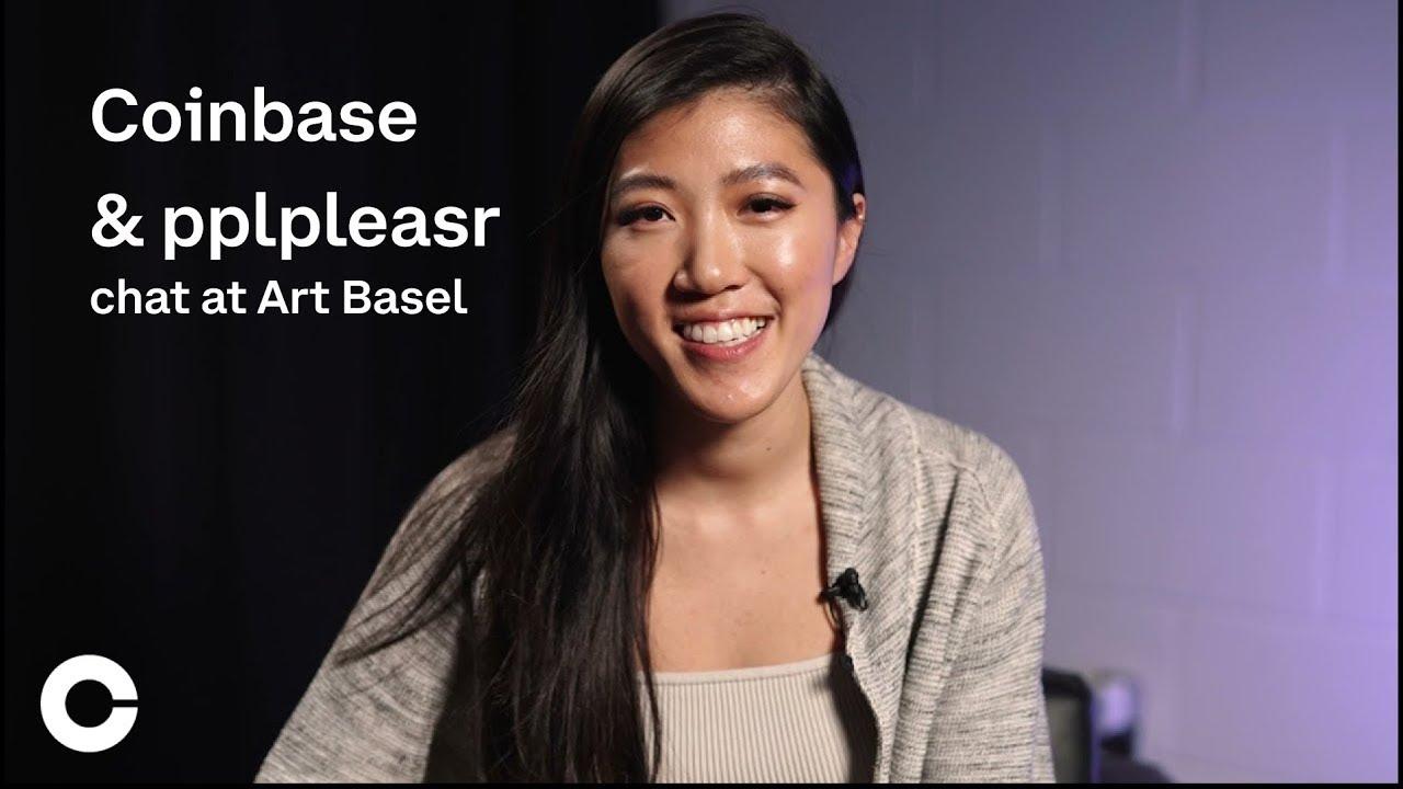 Coinbase chats with pplpleasr at Art Basel thumbnail