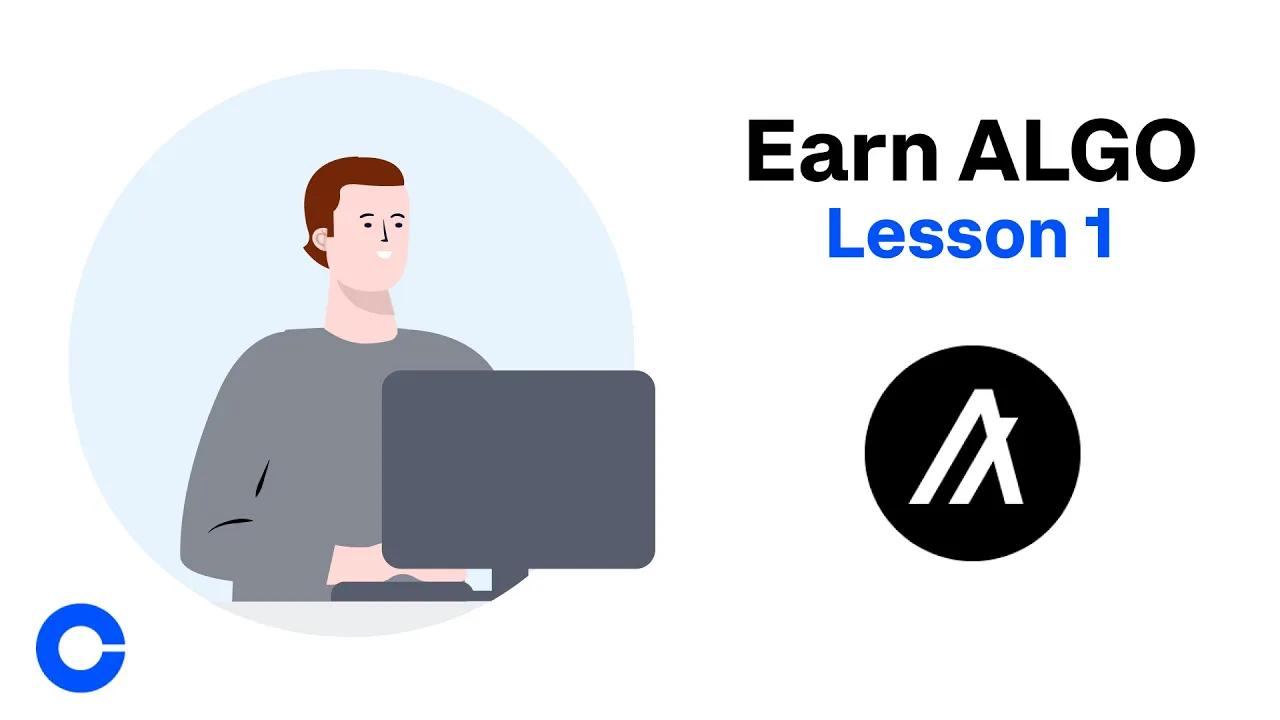 Coinbase Earn: What is Algorand? (Lesson 1 of 3) thumbnail