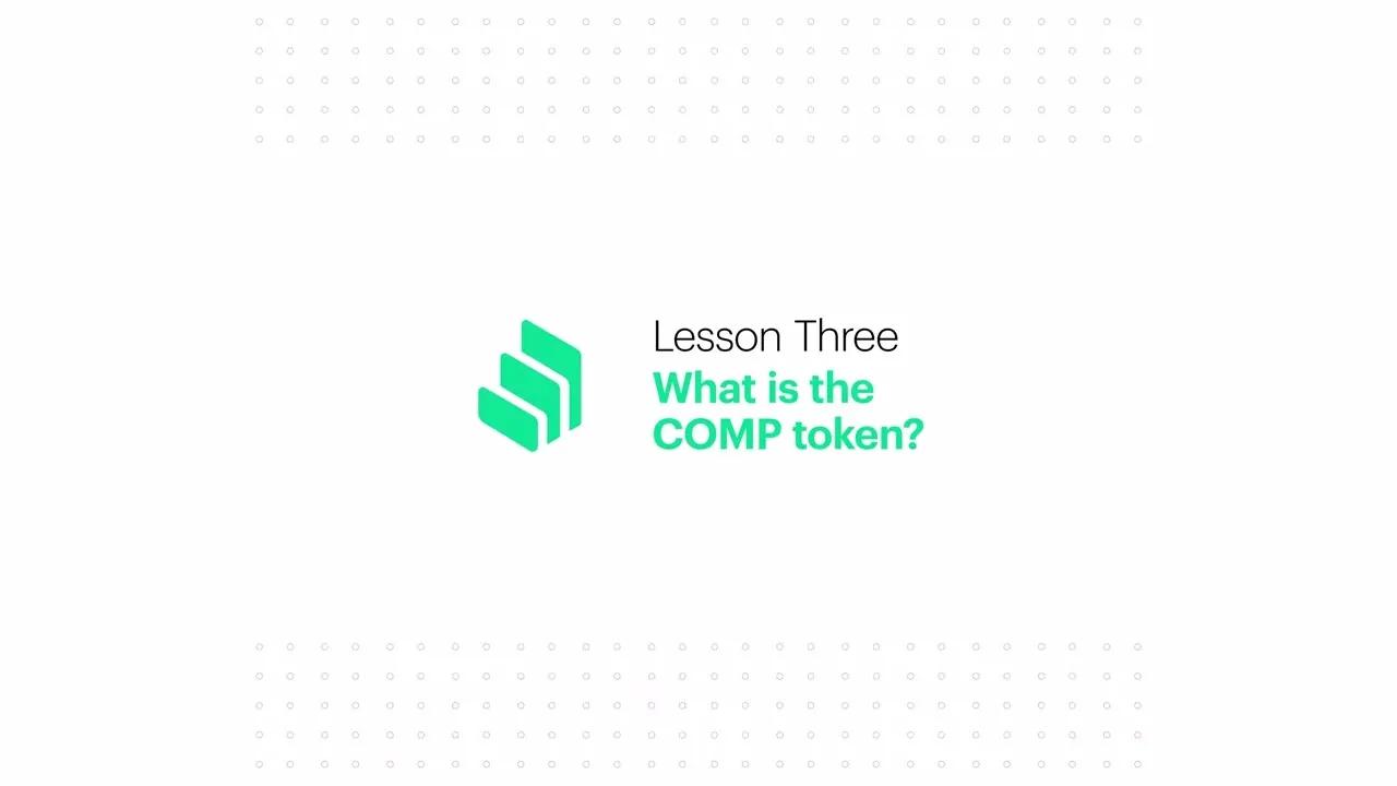 Coinbase Earn: What is the COMP token? (Lesson 3 of 3) thumbnail