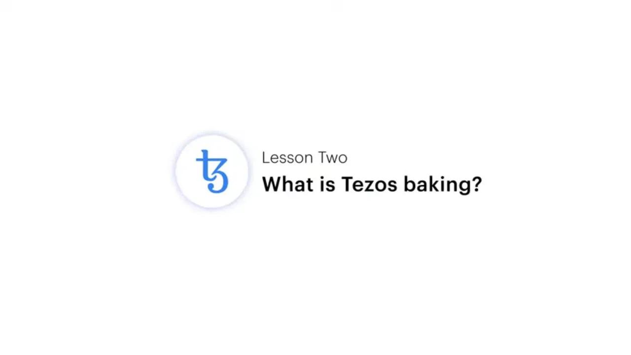 Coinbase Earn: What is Tezos baking? (Lesson 2 of 3) thumbnail