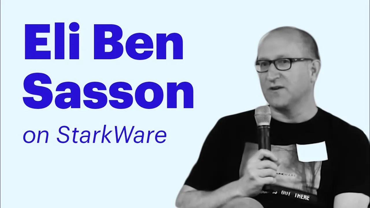 Coinbase Speaker Series: Eli Ben Sasson on StarkWare & ZCash thumbnail