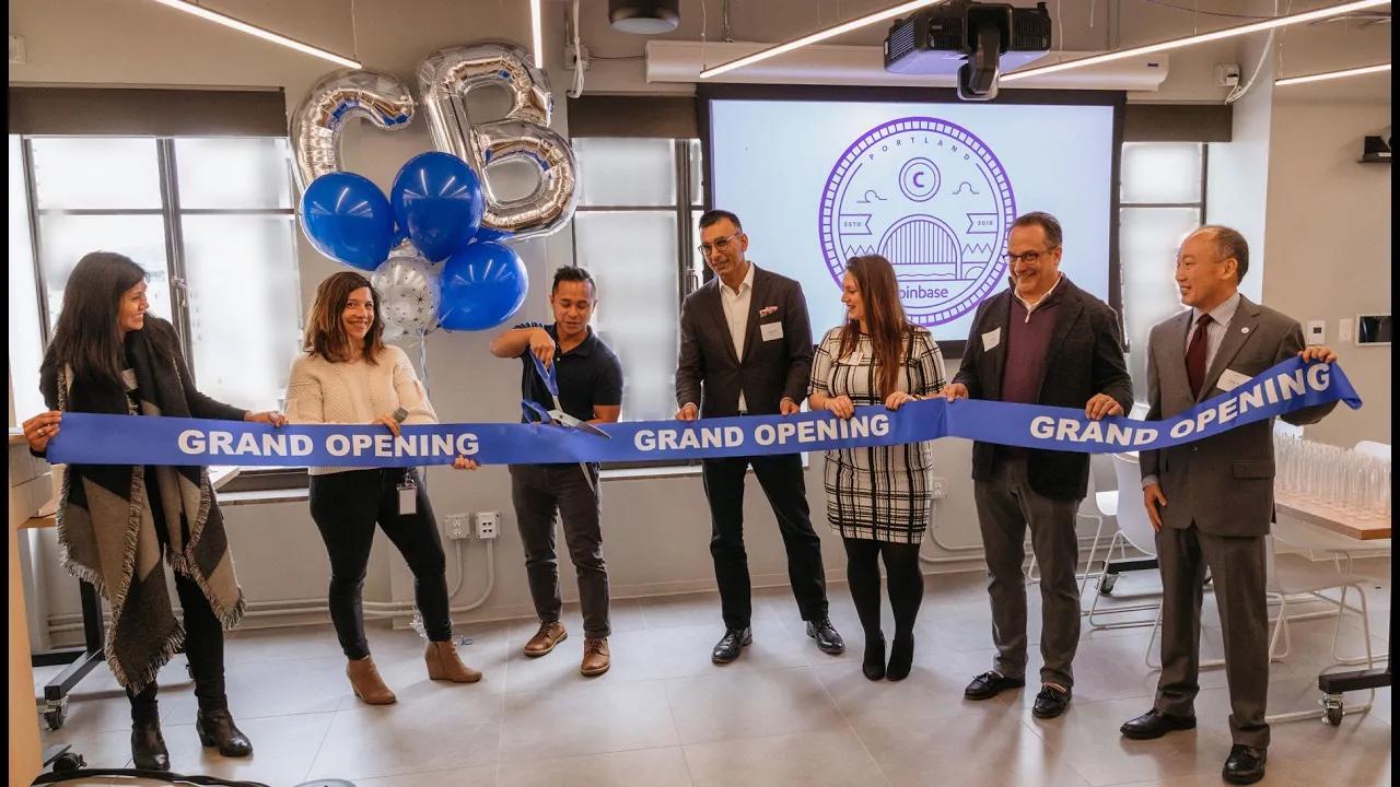 Coinbase Grand Opening: Portland Office thumbnail