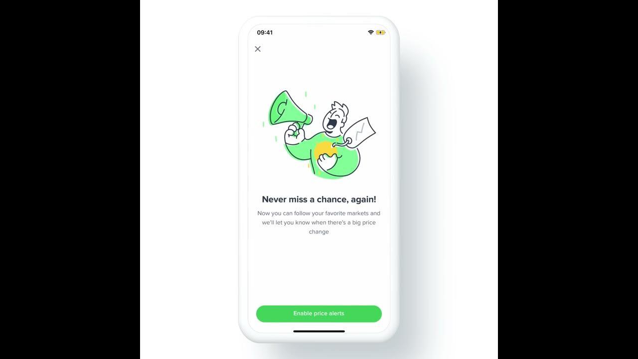 How to enable price alerts & select favorite assets thumbnail
