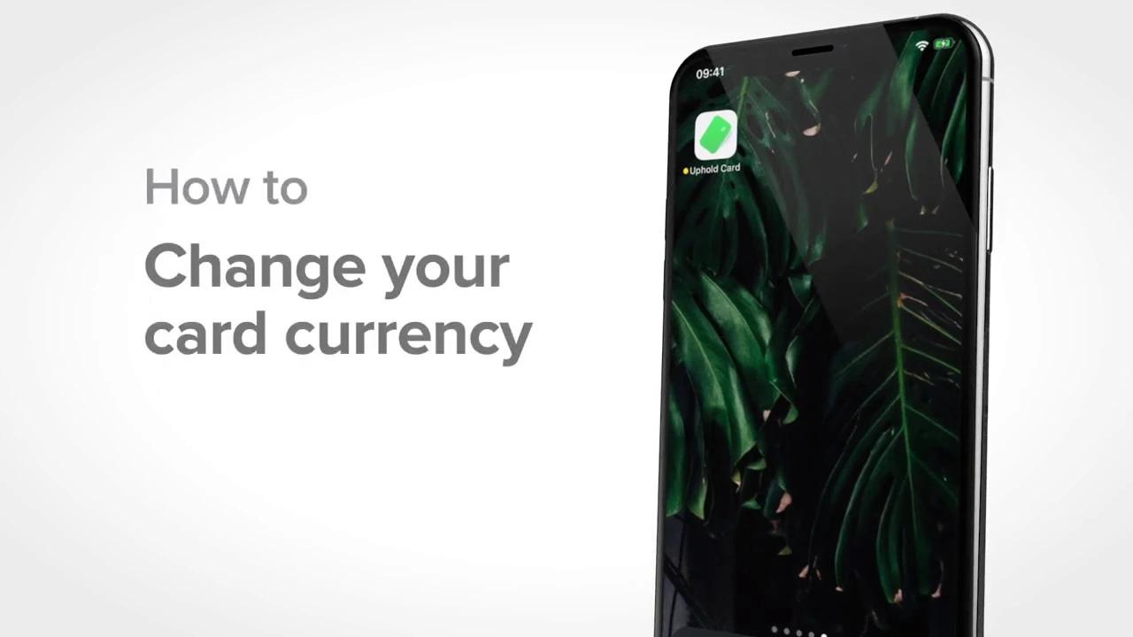 Uphold Card: Toggle Between Currencies thumbnail