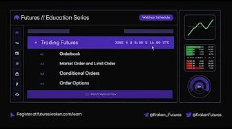 Trading Futures - Live Webinar 4 of 4 - Kraken Futures Education Series thumbnail