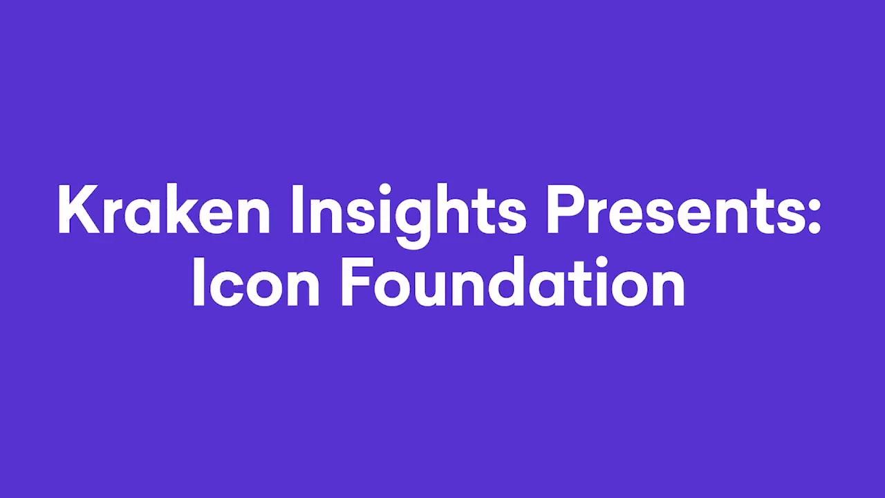 Kraken Intelligence & ICON Foundation Webinar thumbnail