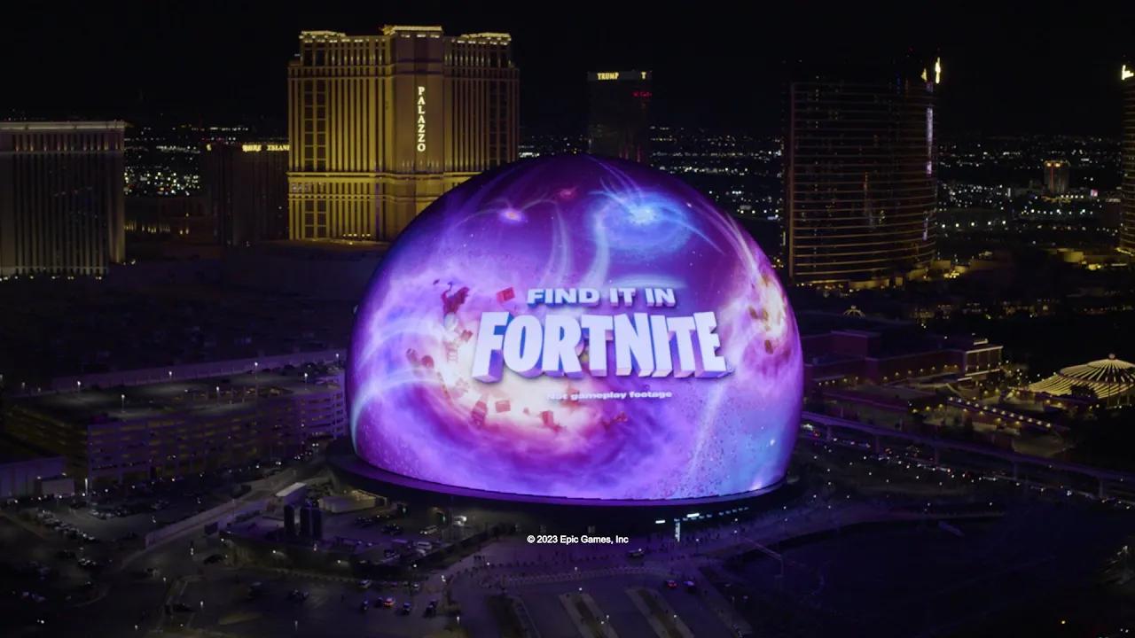 Fortnite Ecosystem Sizzle Trailer on Sphere thumbnail