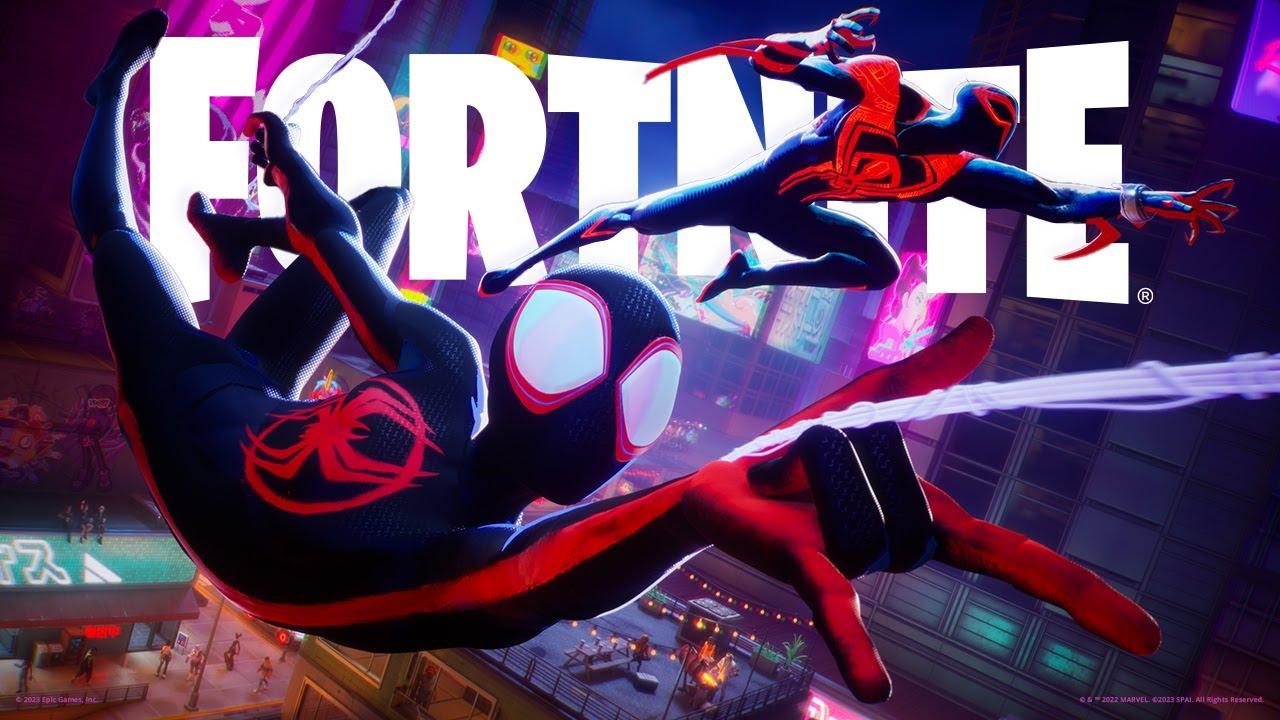 Web Slingers Miles Morales and Spider-Man 2099 Swing into Fortnite thumbnail