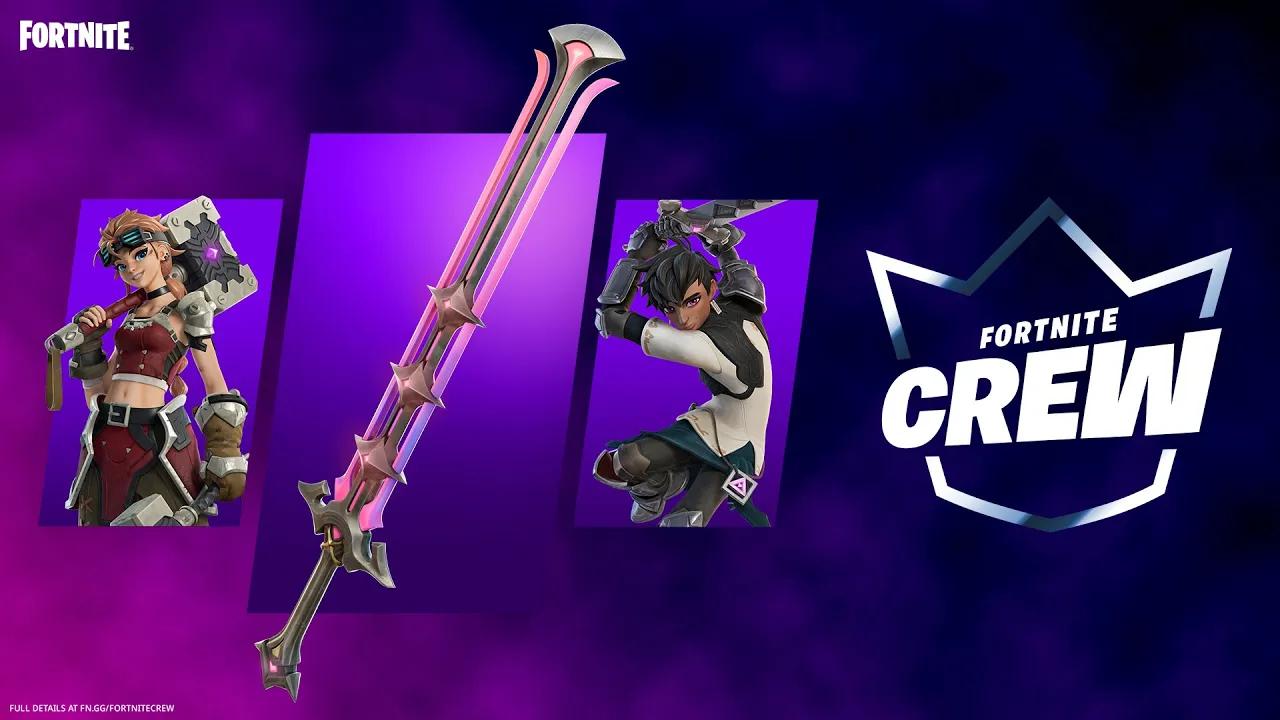 The Masterwork Pickaxe | Fortnite Crew Exclusive thumbnail