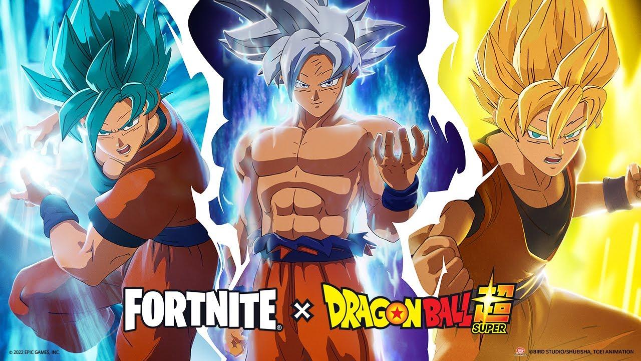 Fortnite x Dragon Ball is here featuring Son Goku, Vegeta, Bulma, and Beerus! thumbnail