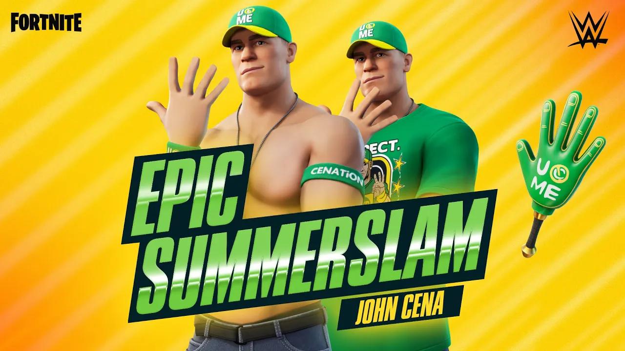 John Cena Steps into the Fortnite Ring Trailer thumbnail