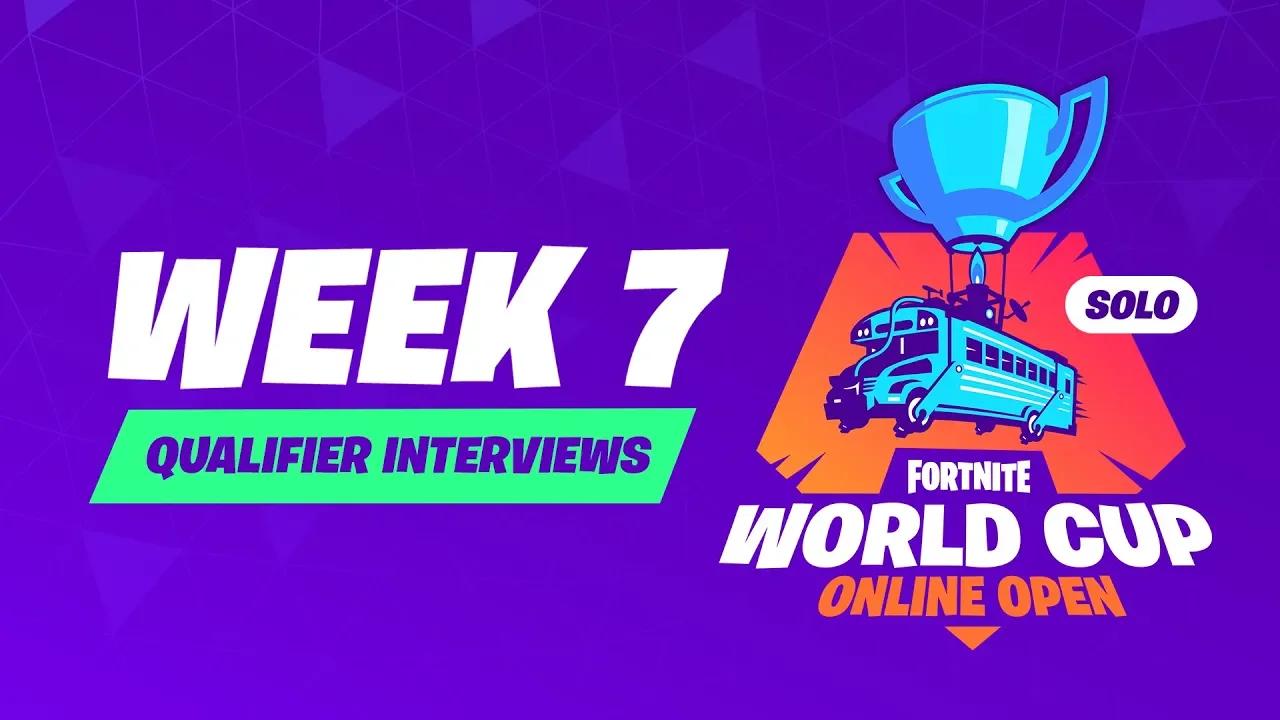 Fortnite World Cup - Week 7 Qualifier Interviews thumbnail