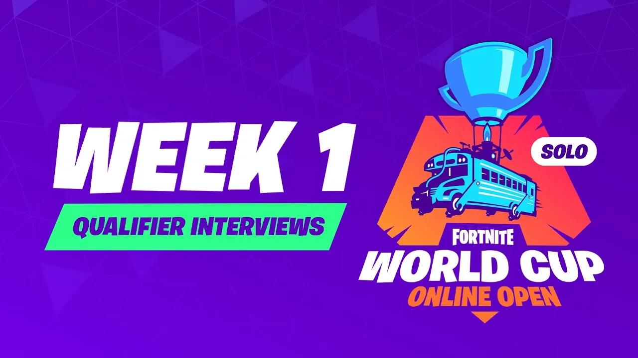 Fortnite World Cup - Week 1 Qualifier Interviews thumbnail