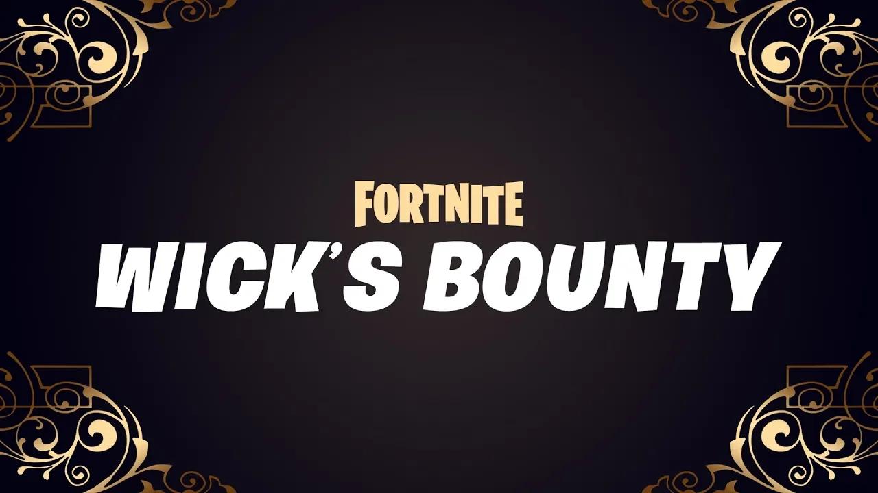 Fortnite X John Wick: Wick's Bounty Trailer thumbnail