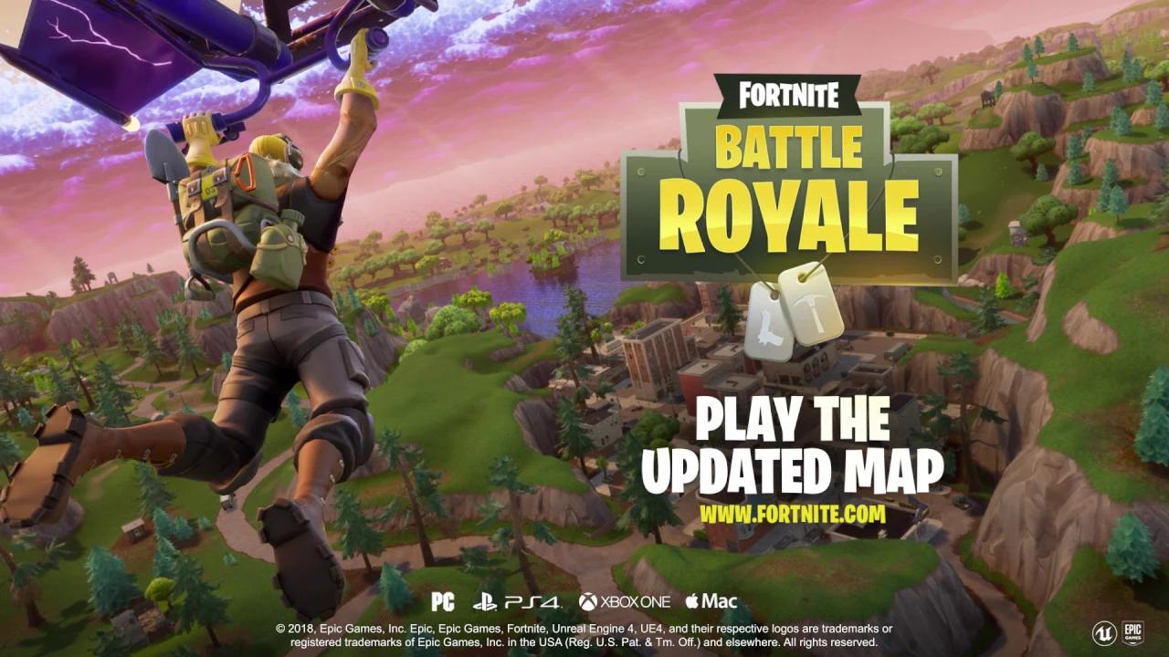 Fortnite Battle Royale - Map Update! thumbnail