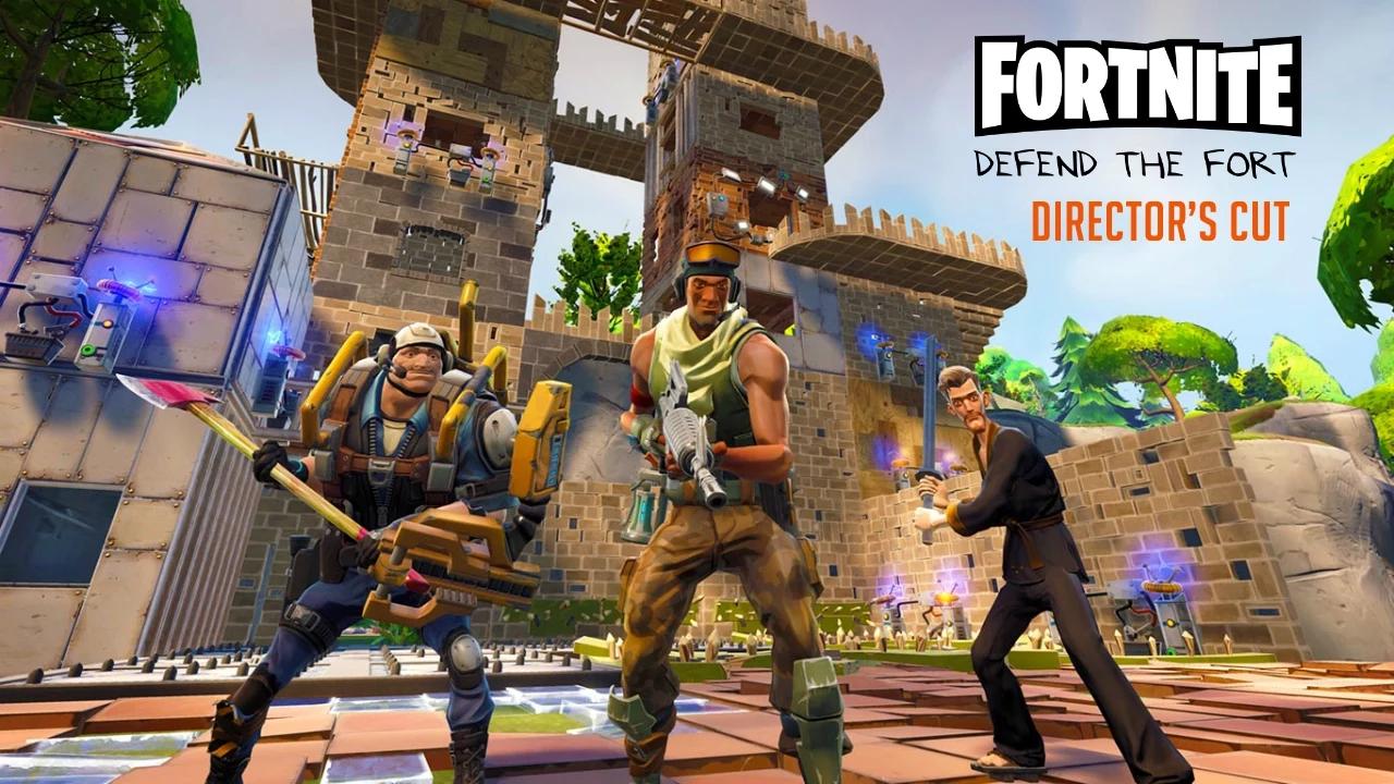 Defending the Fort Director's Cut - Fortnite Gameplay thumbnail