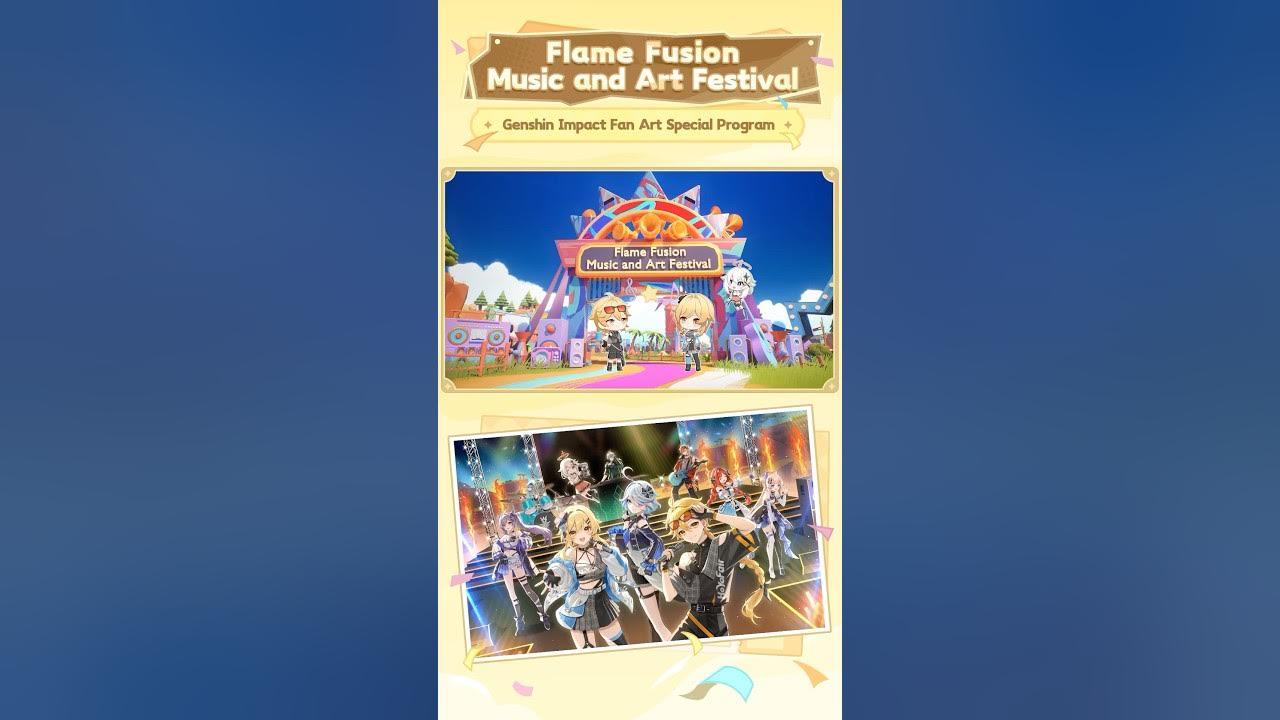 HoYoFair2024 "Flame Fusion Music and Art Festival" Trailer out now! #HoYoFair #GenshinImpact thumbnail