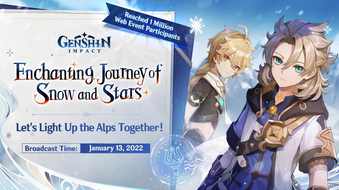 Enchanting Journey of Snow and Stars: Illuminating Event in the Alps (Teaser 2) | Genshin Impact thumbnail