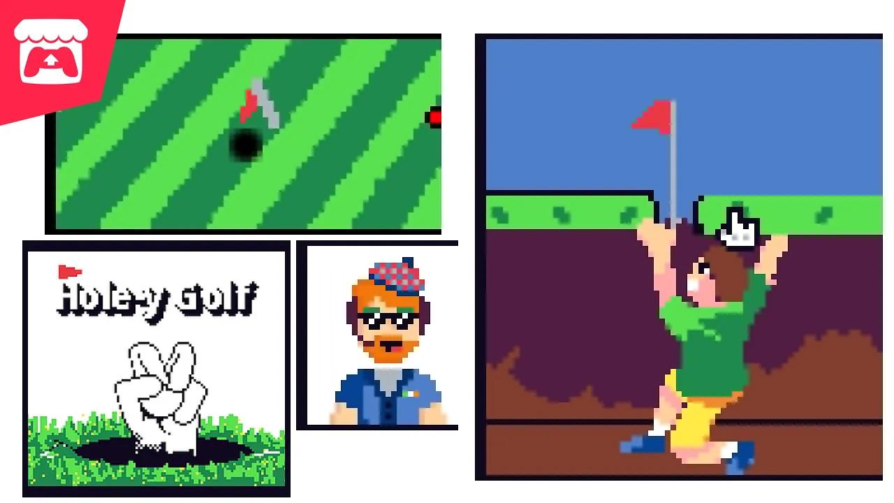 Hole-y Golf - Help your dad win this golf challenge! thumbnail