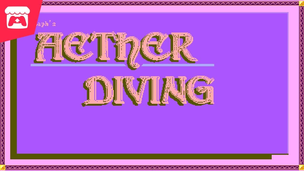 Aether Diving - Dive deep into consciousness in this MS-DOS style retro arcade game! thumbnail