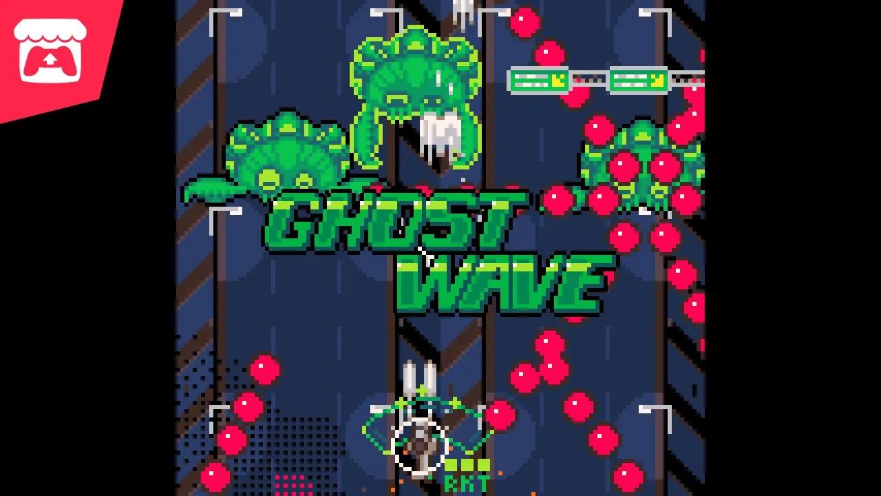 Ghost Wave - PICO-8 bullet hell shmup with aliens! thumbnail