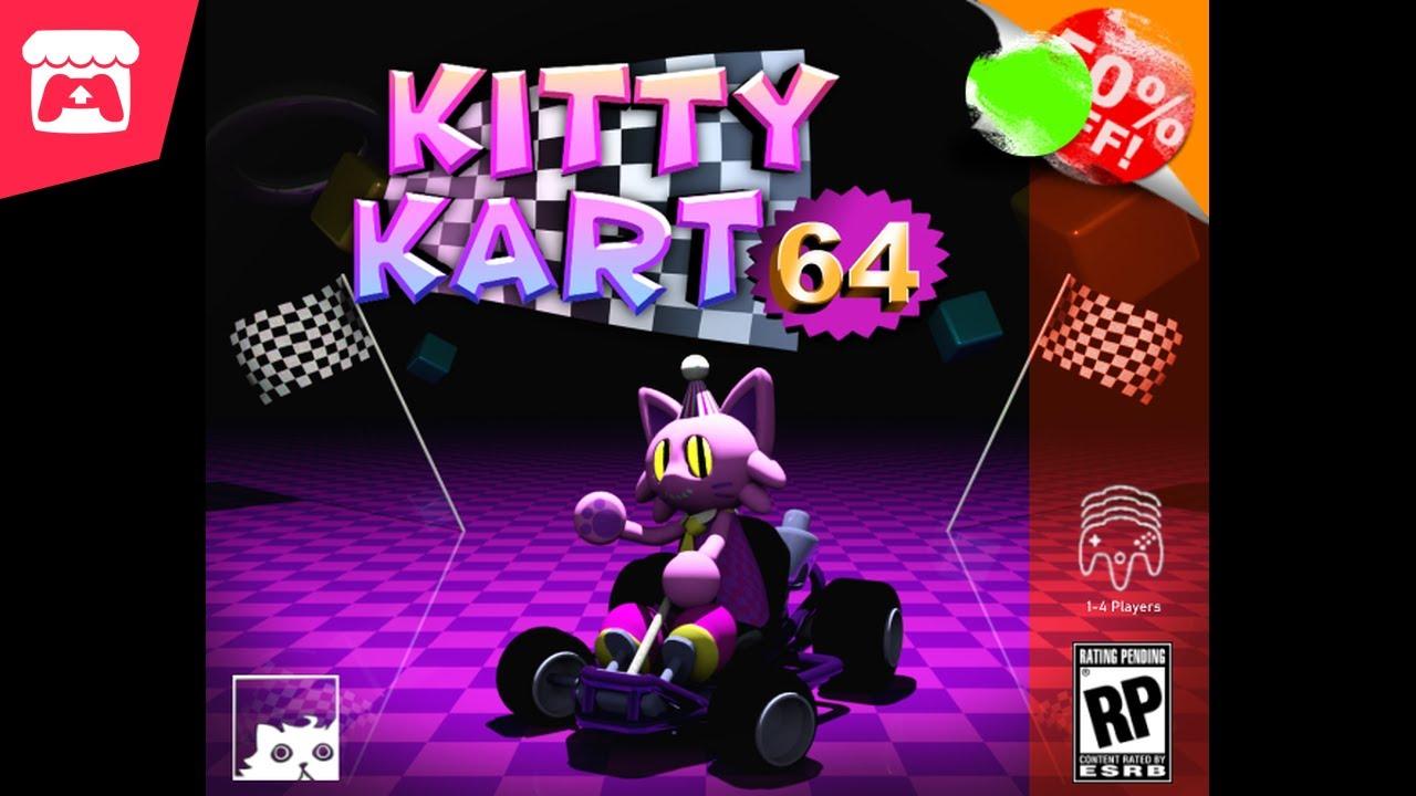 KITTY KART 64 - Get ready for the kart racing game of your dreams! thumbnail