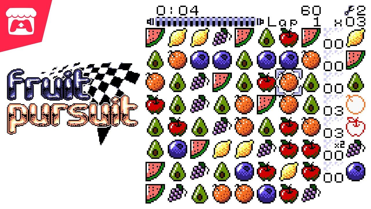 Fruit Pursuit - A match 3 game about collecting fruit in a race to the finish! thumbnail