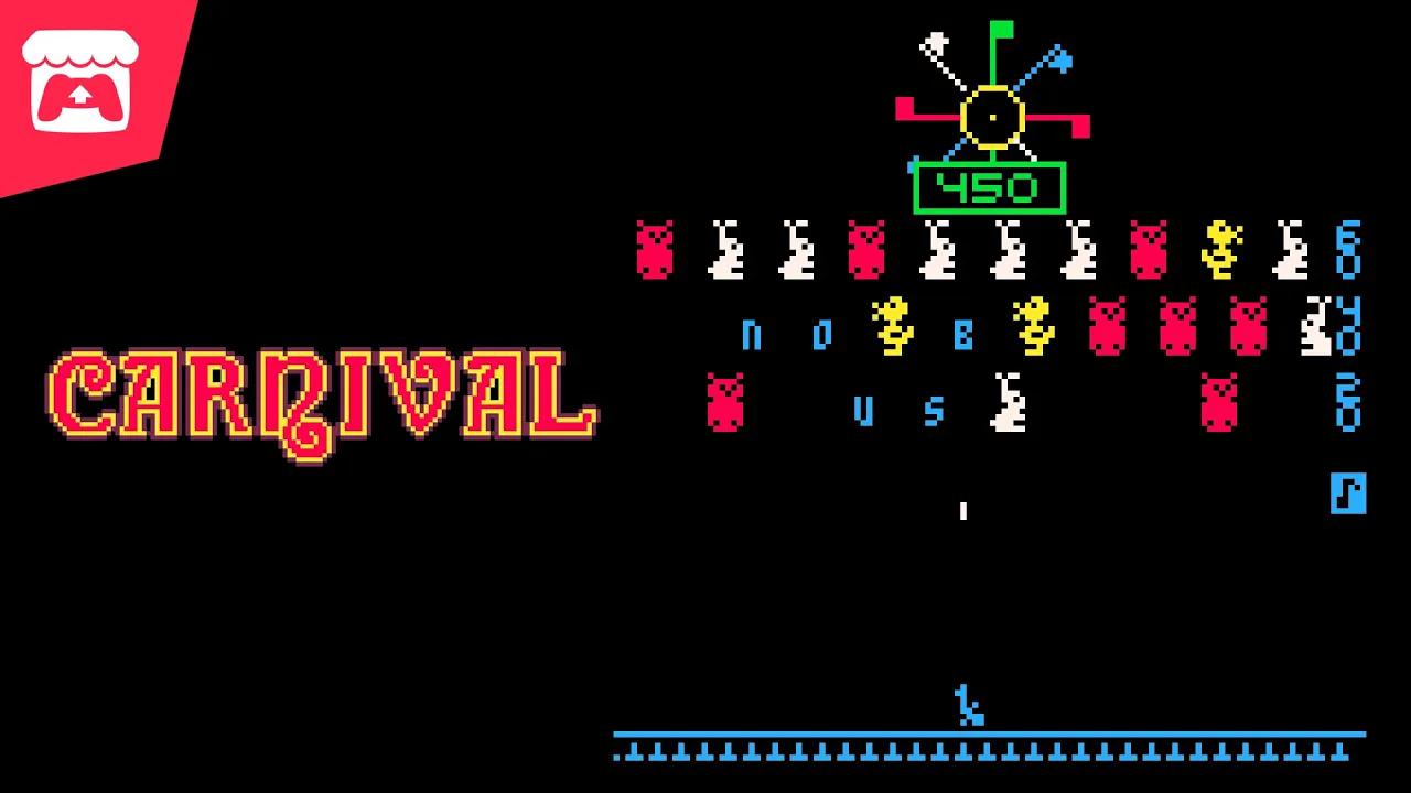 Carnival - A Pico-8 interpretation of the 1980 Gremlin/Sega arcade game! thumbnail