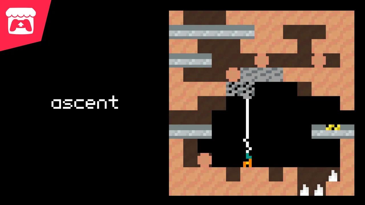 ascent - Traverse a troubling cave system with the aid of your trusty grapple gun! thumbnail