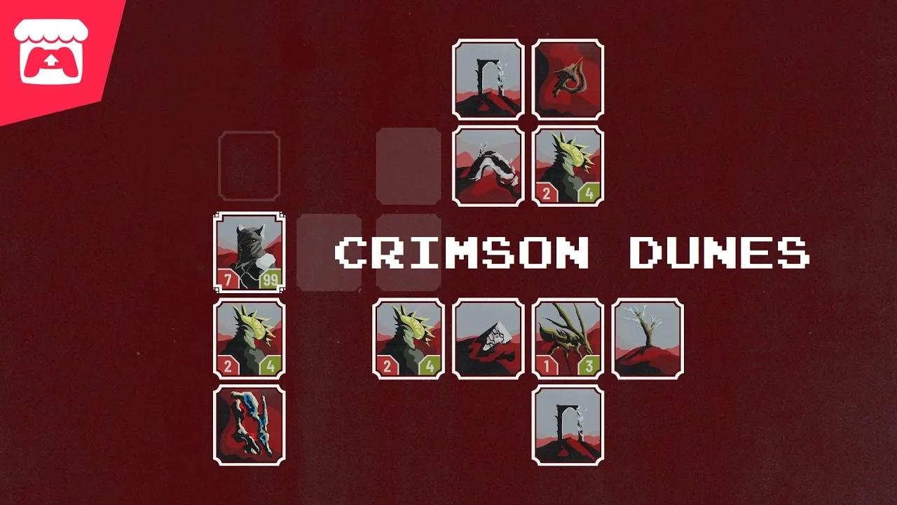 Crimson Dunes - A tiny card game about travelling through an alien desert! thumbnail