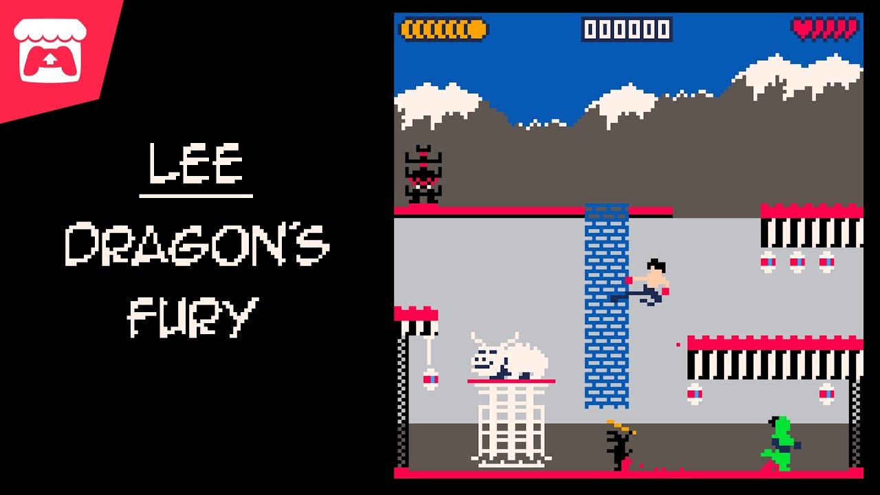 Lee: Dragon's Fury - A Pico-8 game inspired by the Bruce Lee games for the Commodore 64 and Atari! thumbnail