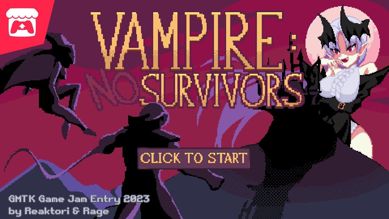 Vampire: No Survivors - Play as the Vampire in this reverse Vampire Survivors-style game! thumbnail