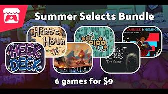 itch.io's Summer Selects Bundle - Pick up these 6 great games for just $9! thumbnail