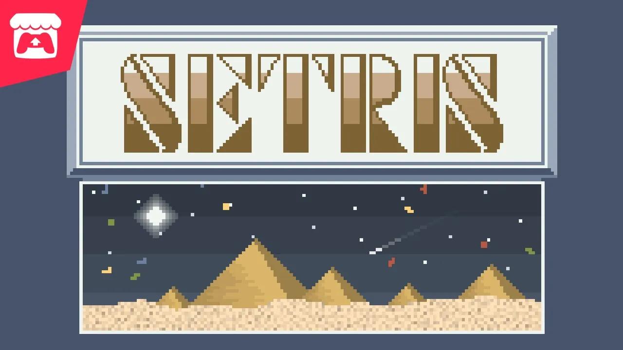 Setris - Tetris + Falling Sand Game! thumbnail