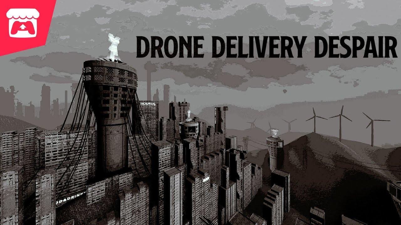 Drone Delivery Despair: Travel through a gigantic city & deliver packages from one point to another! thumbnail