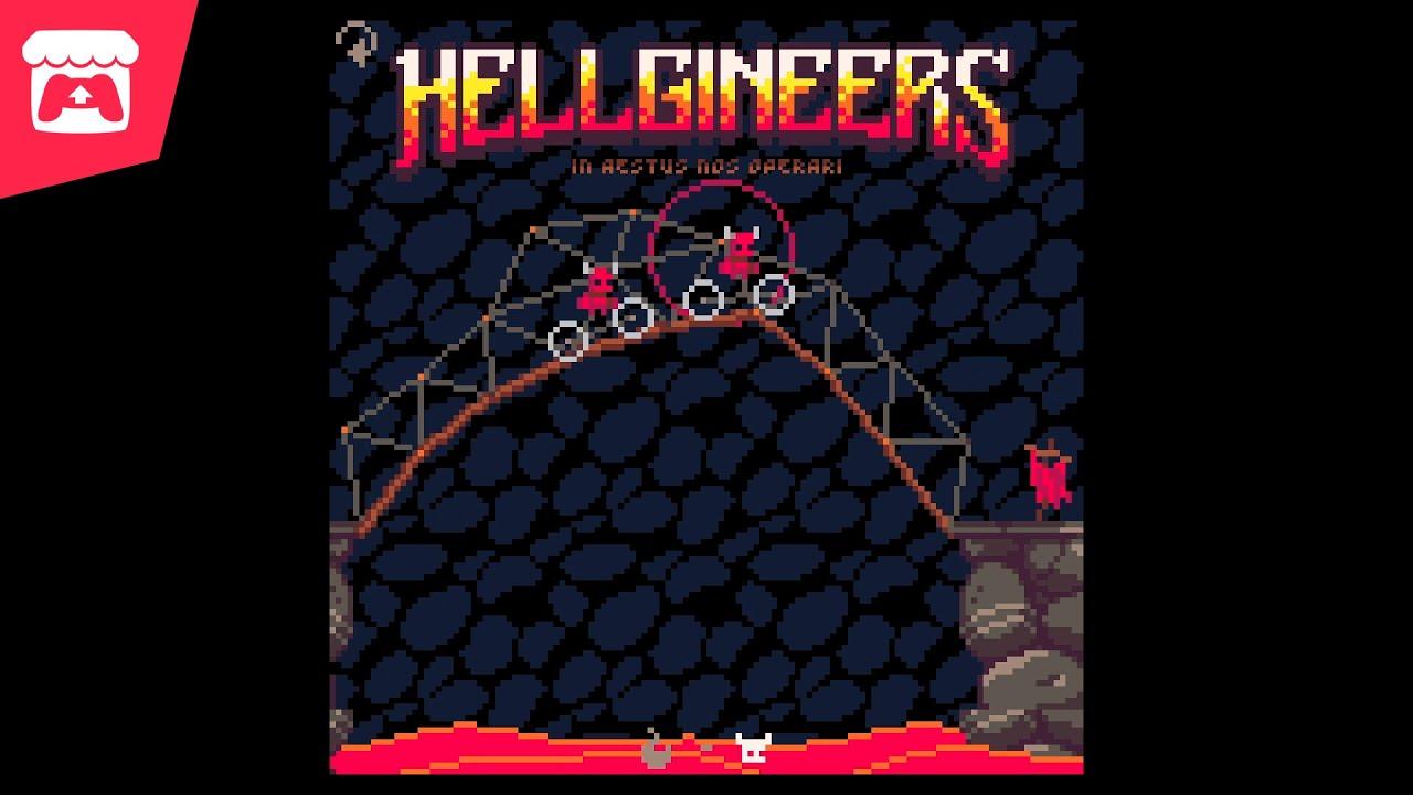 Hellgineers - Help the minions of the underworld across bubbling pools of lava with rickety bridges! thumbnail